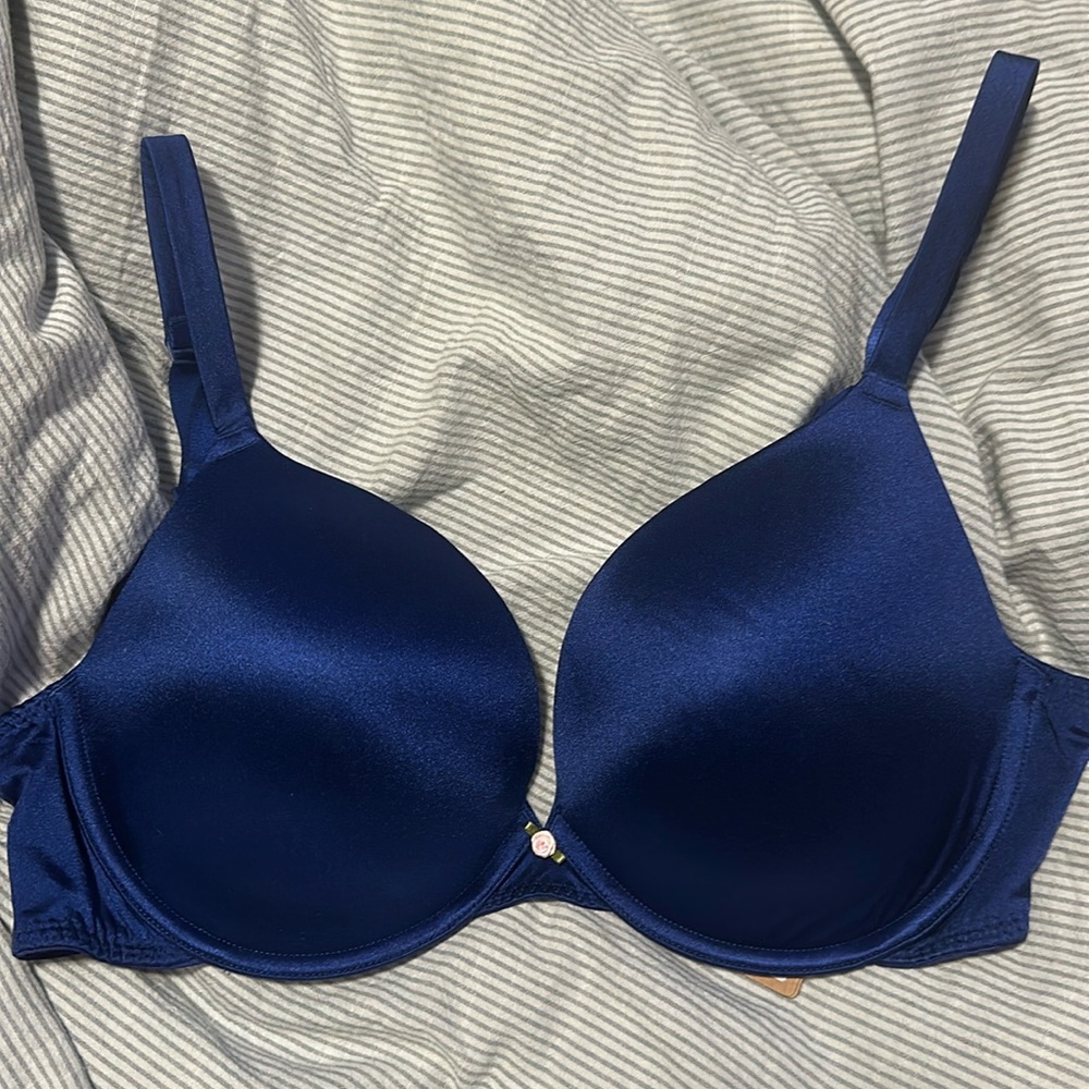 Skims Stretch Satin Push-up Bra 40C